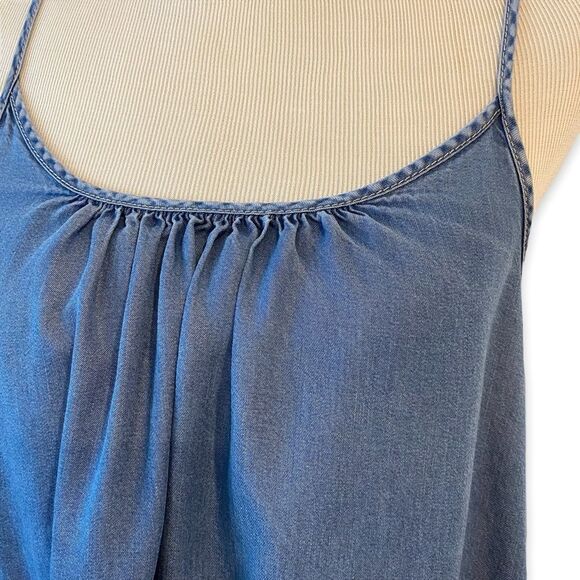 BDG bohemian fairy cosplay Jean Tank Top Midi Dress - Picture 9 of 11